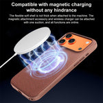 เคสโทรศัพท์แม่เหล็ก PC ลายผ้าเทค พร้อมปุ่มกล้อง AI สำหรับ iPhone 15, สำหรับ iPhone 14, สำหรับ iPhone 14 Pro, สำหรับ iPhone 14 Pro Max, สำหรับ iPhone 13 Pro Max, สำหรับ iPhone 13 Pro, สำหรับ iPhone 13