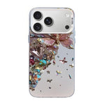เคสโทรศัพท์ PC ไฮบริด TPU ชุบเงินลายผีเสื้อ สำหรับ iPhone 17e / 16e, สำหรับ iPhone 17 Pro Max, สำหรับ iPhone 17 Pro, สำหรับ iPhone 17, สำหรับ iPhone Air, สำหรับ iPhone 16 Pro Max