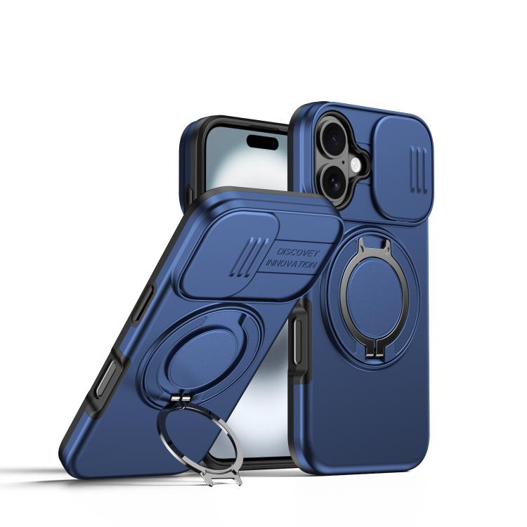 เคสโทรศัพท์ที่ยึดหมุนแม่เหล็กพร้อมบังเลนส์กล้องเลื่อน สำหรับ iPhone 17 Pro Max, สำหรับ iPhone 17 Pro, สำหรับ iPhone 17, สำหรับ iPhone Air, สำหรับ iPhone 16 Pro Max, สำหรับ iPhone 16 Pro