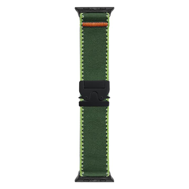 สายรัดนาฬิกา xDfind ไนลอน Wild Path พร้อมหัวเข็มขัดแบบร่มชูชีพ สำหรับ Apple Watch 42 / 44 / 45 / 46 / 49 มม., สำหรับ Apple Watch 38 / 40 / 41 / S11 42 มม.