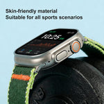สายรัดนาฬิกา xDfind ไนลอน Wild Path พร้อมหัวเข็มขัดแบบร่มชูชีพ สำหรับ Apple Watch 42 / 44 / 45 / 46 / 49 มม., สำหรับ Apple Watch 38 / 40 / 41 / S11 42 มม.