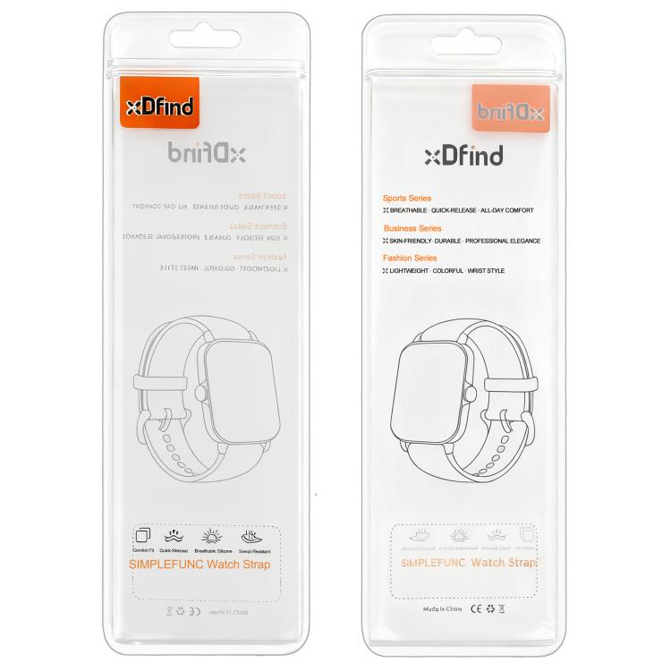 สายรัดนาฬิกา xDfind ไนลอน Wild Path พร้อมหัวเข็มขัดแบบร่มชูชีพ สำหรับ Apple Watch 42 / 44 / 45 / 46 / 49 มม., สำหรับ Apple Watch 38 / 40 / 41 / S11 42 มม.