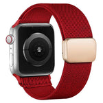 สายรัดนาฬิกา xDfind ไนลอนลายทวิลพร้อมหัวเข็มขัดแม่เหล็ก สำหรับ Apple Watch 42 / 44 / 45 / 46 / 49 มม., สำหรับ Apple Watch 38 / 40 / 41 / S11 42 มม.