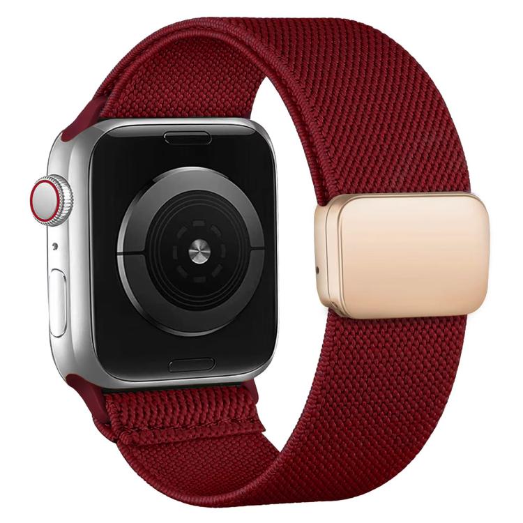 สายรัดนาฬิกา xDfind ไนลอนลายทวิลพร้อมหัวเข็มขัดแม่เหล็ก สำหรับ Apple Watch 42 / 44 / 45 / 46 / 49 มม., สำหรับ Apple Watch 38 / 40 / 41 / S11 42 มม.