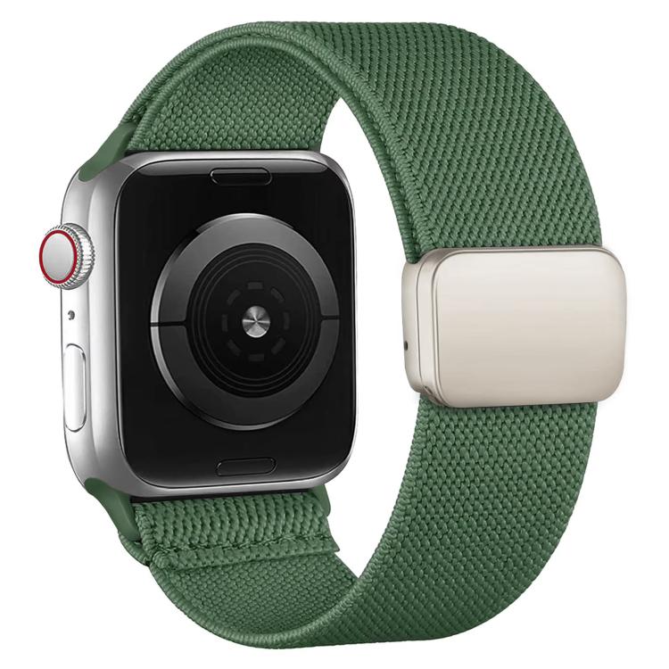 สายรัดนาฬิกา xDfind ไนลอนลายทวิลพร้อมหัวเข็มขัดแม่เหล็ก สำหรับ Apple Watch 42 / 44 / 45 / 46 / 49 มม., สำหรับ Apple Watch 38 / 40 / 41 / S11 42 มม.