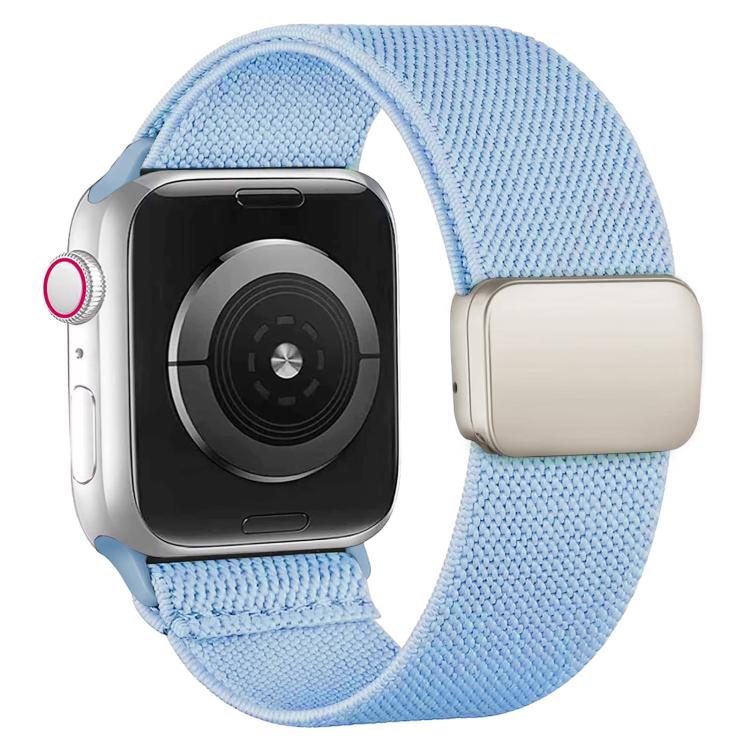 สายรัดนาฬิกา xDfind ไนลอนลายทวิลพร้อมหัวเข็มขัดแม่เหล็ก สำหรับ Apple Watch 42 / 44 / 45 / 46 / 49 มม., สำหรับ Apple Watch 38 / 40 / 41 / S11 42 มม.