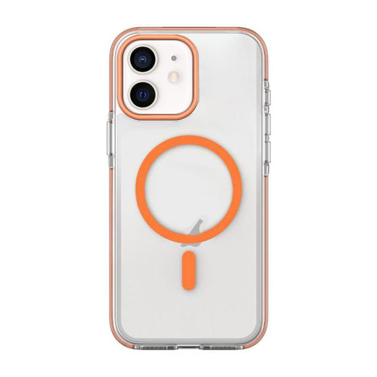 เคสโทรศัพท์ PC Hybrid TPU สองสี แบบแม่เหล็ก สำหรับ iPhone 12 / 12 Pro, สำหรับ iPhone 12 Pro Max