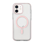 เคสโทรศัพท์ PC Hybrid TPU สองสี แบบแม่เหล็ก สำหรับ iPhone 12 / 12 Pro, สำหรับ iPhone 12 Pro Max
