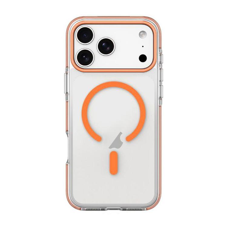 เคสโทรศัพท์แม่เหล็กไฮบริด PC TPU สองสี สำหรับ iPhone 17 Pro Max, สำหรับ iPhone 17 Pro, สำหรับ iPhone 17, สำหรับ iPhone Air