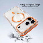 เคสโทรศัพท์ PC Hybrid TPU สองสี แบบแม่เหล็ก สำหรับ iPhone 12 / 12 Pro, สำหรับ iPhone 12 Pro Max