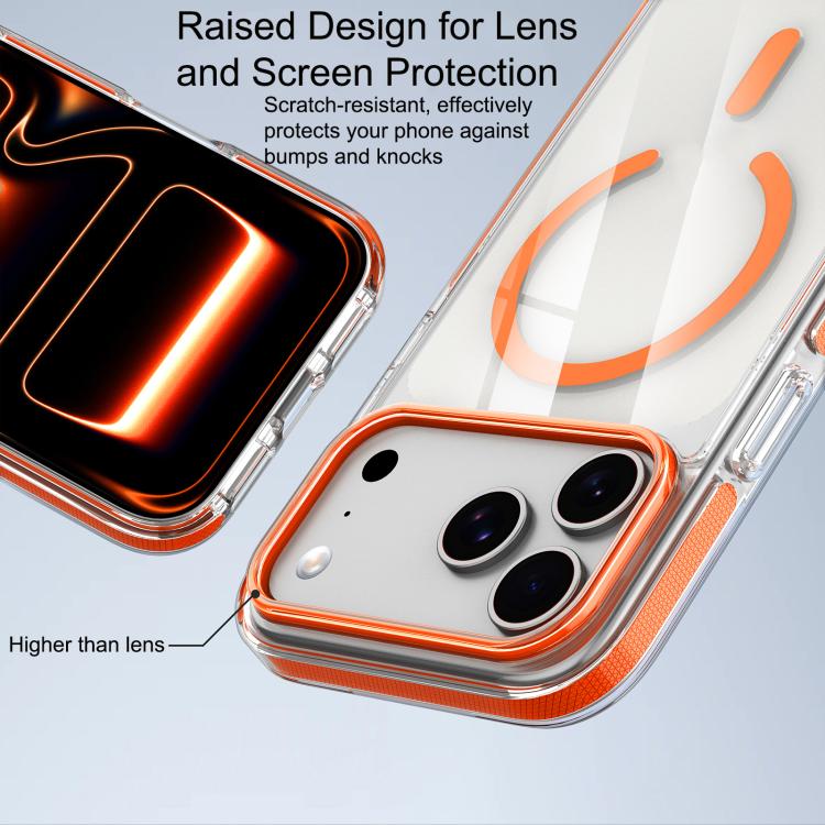 เคสโทรศัพท์ PC Hybrid TPU สองสี แบบแม่เหล็ก สำหรับ iPhone 12 / 12 Pro, สำหรับ iPhone 12 Pro Max