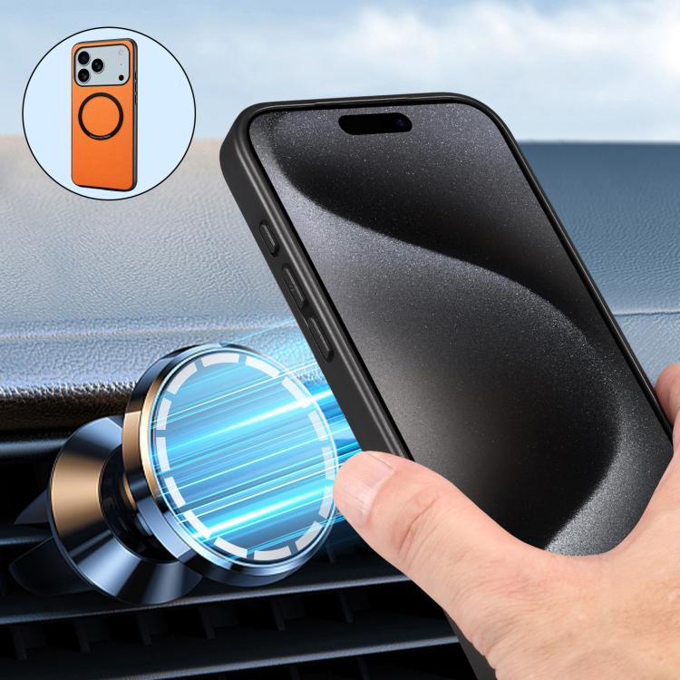 เคสโทรศัพท์หนัง PU Vegan Denior A08 ลายหนังลูกวัวแม่เหล็ก สำหรับ iPhone 17 Pro Max, สำหรับ iPhone 17 Pro, สำหรับ iPhone 17, สำหรับ iPhone Air