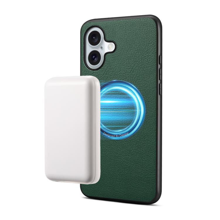 เคสโทรศัพท์หนัง PU Vegan Denior A08 ลายหนังลูกวัวแม่เหล็ก สำหรับ iPhone 17 Pro Max, สำหรับ iPhone 17 Pro, สำหรับ iPhone 17, สำหรับ iPhone Air