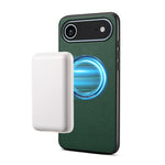 เคสโทรศัพท์หนัง PU Vegan Denior A08 ลายหนังลูกวัวแม่เหล็ก สำหรับ iPhone 17 Pro Max, สำหรับ iPhone 17 Pro, สำหรับ iPhone 17, สำหรับ iPhone Air