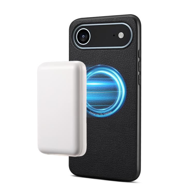 เคสโทรศัพท์หนัง PU Vegan Denior A08 ลายหนังลูกวัวแม่เหล็ก สำหรับ iPhone 17 Pro Max, สำหรับ iPhone 17 Pro, สำหรับ iPhone 17, สำหรับ iPhone Air