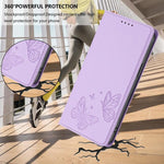 เคสโทรศัพท์หนังวีแกน RFID แบบผีเสื้อคู่แม่เหล็กแรงสูง สำหรับ iPhone Air, สำหรับ iPhone 16 Pro Max, สำหรับ iPhone 16 Pro, สำหรับ iPhone 16 Plus