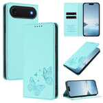 เคสโทรศัพท์หนังวีแกน RFID แบบผีเสื้อคู่แม่เหล็กแรงสูง สำหรับ iPhone Air, สำหรับ iPhone 16 Pro Max, สำหรับ iPhone 16 Pro, สำหรับ iPhone 16 Plus