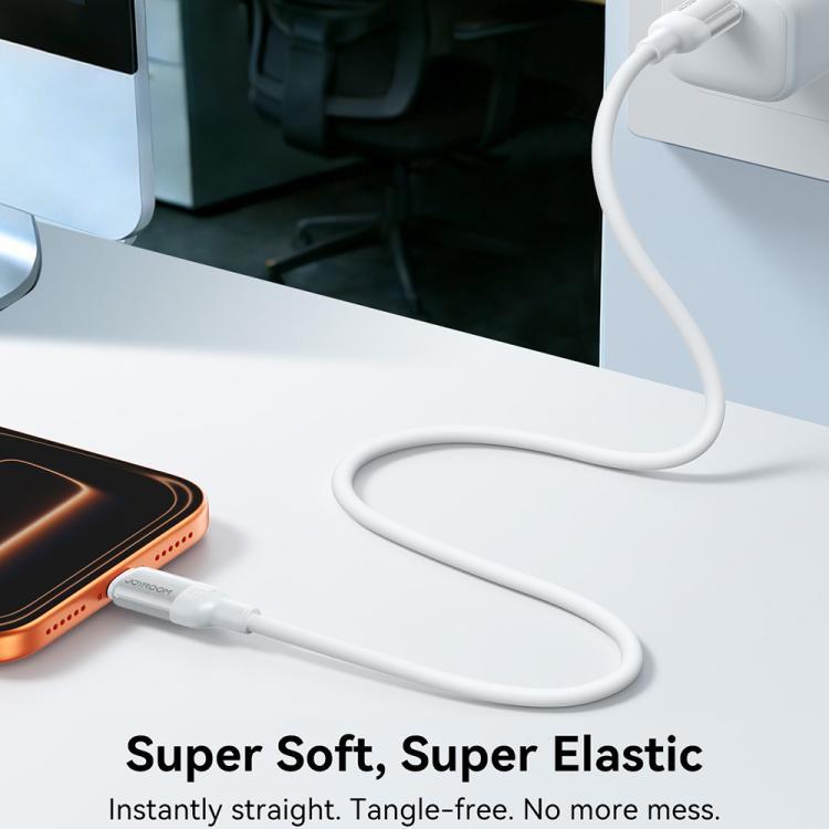 สายชาร์จข้อมูล JOYROOM S-A62 Lively Series 3A USB-A เป็น 8 Pin ความยาว 1.2 เมตร, USB-A เป็น 8 Pin