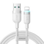 สายชาร์จข้อมูล JOYROOM S-A63 StarWay Series 1.2m 3A USB-A เป็น 8 Pin พร้อมระบบปิดไฟอัตโนมัติ ชาร์จเร็ว, USB-A เป็น 8 Pin