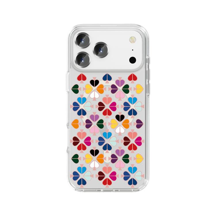 Transparent Crystal Red Heart Pattern Magnetic Phone Case, For iPhone 18 Pro / 17 Pro, For iPhone 18 Pro Max / 17 Pro Max, For iPhone 17, For iPhone Air, For iPhone 16 Pro Max, For iPhone 16 Pro, For iPhone 16 Plus, For iPhone 16, For iPhone 15 Pro Max...