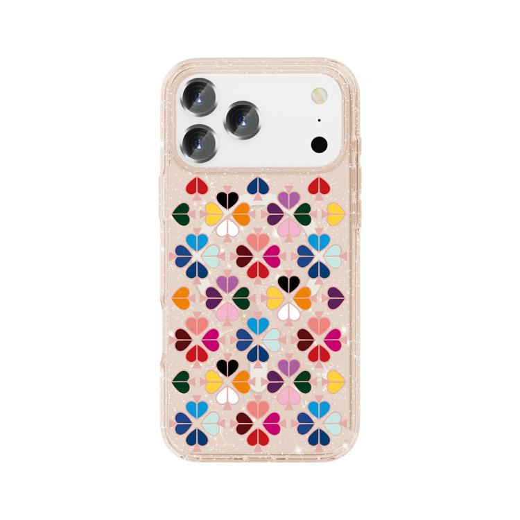 เคสโทรศัพท์แม่เหล็กลายหัวใจสีแดงคริสตัลประกาย สำหรับ iPhone 17 Pro Max, สำหรับ iPhone 17 Pro