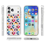 เคสโทรศัพท์แม่เหล็กลายหัวใจสีแดงคริสตัลประกาย สำหรับ iPhone 17 Pro Max, สำหรับ iPhone 17 Pro