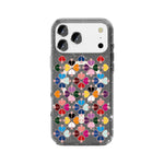 เคสโทรศัพท์แม่เหล็กลายหัวใจสีแดงคริสตัลประกาย สำหรับ iPhone 17 Pro Max, สำหรับ iPhone 17 Pro