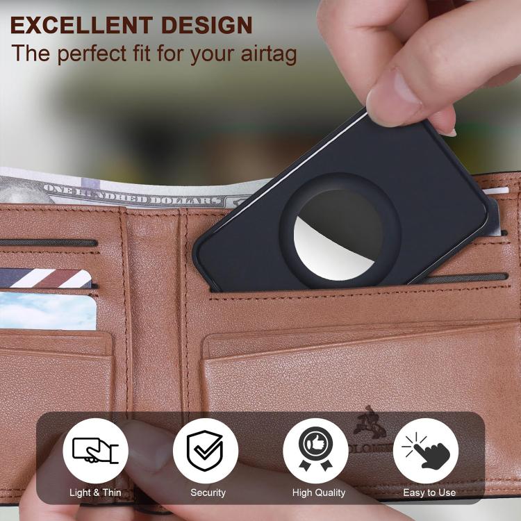 เคส TPU ดีไซน์กระเป๋าสตางค์บางพิเศษ XDcase สำหรับ AirTag รุ่นที่ 2 / รุ่นที่ 1