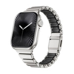 สายรัดนาฬิกาแม่เหล็กหัวเข็มขัด Norman สแตนเลสแบบเม็ดเดียว สำหรับ Apple Watch 46 มม. / 49 มม. / 45 มม. / 44 มม., สำหรับ Apple Watch 42 มม. / 41 มม. / 40 มม. / 38 มม.