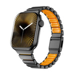 สายรัดนาฬิกาแม่เหล็กหัวเข็มขัด Norman สแตนเลสแบบเม็ดเดียว สำหรับ Apple Watch 46 มม. / 49 มม. / 45 มม. / 44 มม., สำหรับ Apple Watch 42 มม. / 41 มม. / 40 มม. / 38 มม.