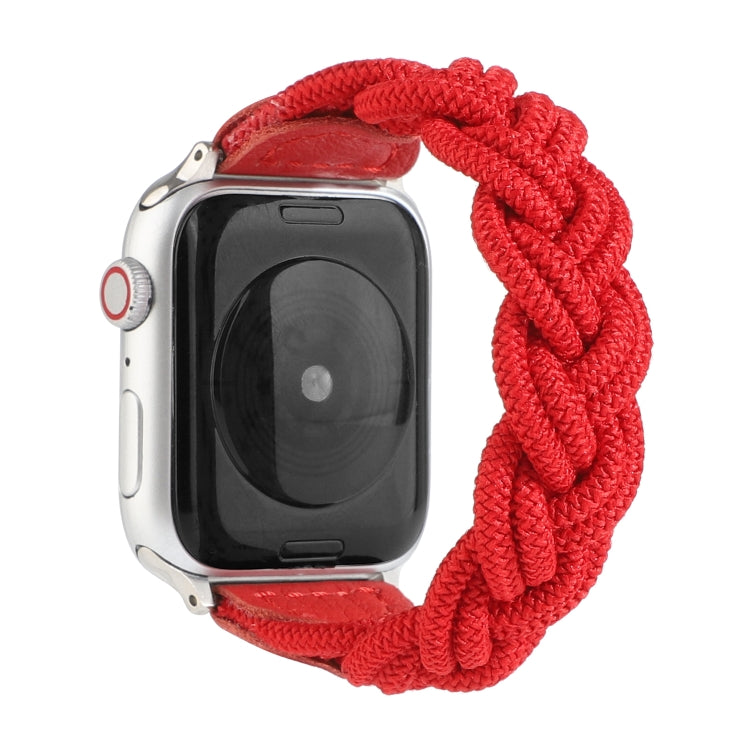 Elastic Woven Watchband For Apple Watch Series 6 & SE & 5 & 4 44mm / 3 & 2 & 1 42mm, 120mm, 130mm, 150mm