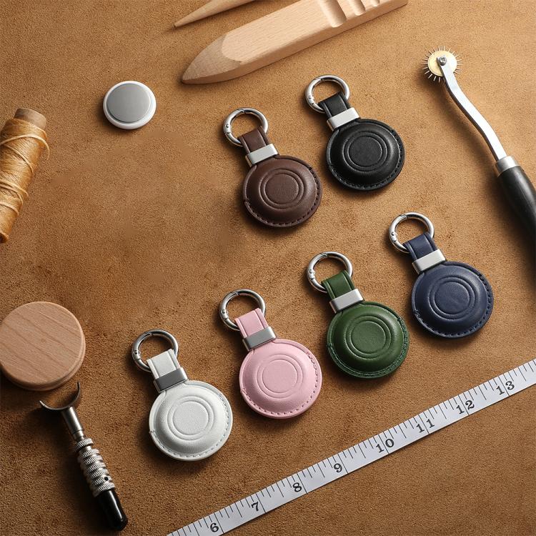 เคสหนังไมโครไฟเบอร์ XDcase พร้อมคลิปโลหะและพวงกุญแจ สำหรับ AirTag รุ่นที่ 2 / รุ่นที่ 1