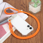 6mm Thick Adjustable Length Crossbody Mobile Phone Lanyard