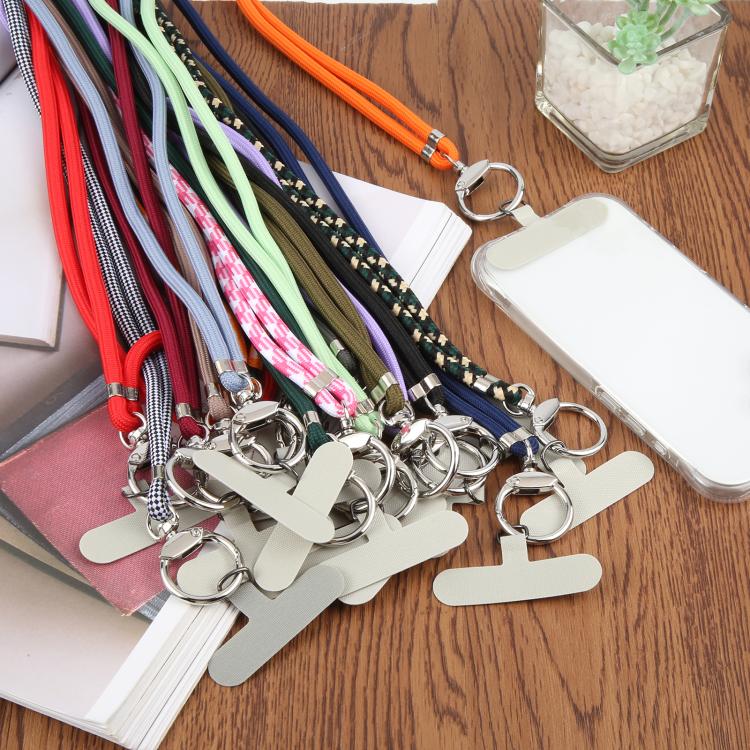 6mm Thick Adjustable Length Crossbody Mobile Phone Lanyard