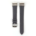 Cowboy Texture Genuine Leather Replacement Strap Watchband, For Fitbit Charge 2