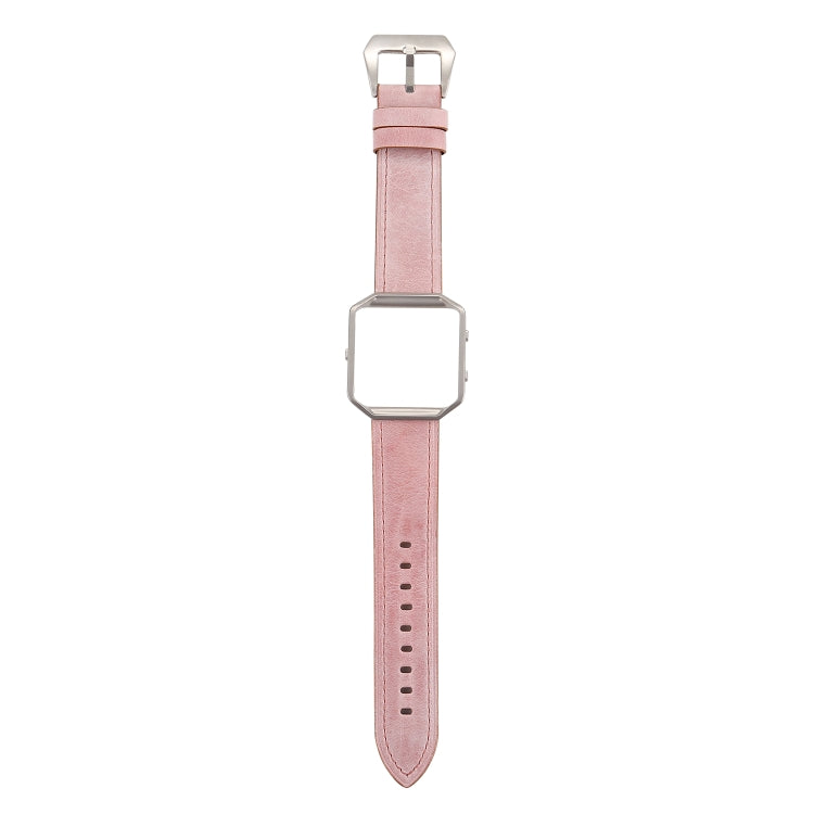 Fresh Style Genuine Leather Replacement Strap Watchband, For Fitbit Charge 2, For Fitbit Blaze