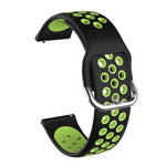 สำหรับ Samsung Galaxy Watch Active2 44mm สายซิลิโคนสองสีสำหรับเปลี่ยน
