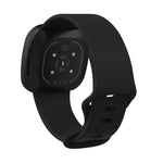 For Fitbit Versa 3 / Sense Silicone Replacement Strap Watchband, Size: S, Size: S
