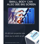 โปรเจคเตอร์พกพา LED Q2 ความละเอียด 1080P สำหรับเด็ก พร้อมปลั๊ก EU, US, UK, AU