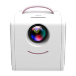 โปรเจคเตอร์พกพา LED Q2 ความละเอียด 1080P สำหรับเด็ก พร้อมปลั๊ก EU, US, UK, AU