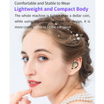 M18 หูฟังบลูทูธ 5.1 พร้อมจอแสดงผล LED กันน้ำแบบไร้สาย พร้อมกล่องชาร์จ, M18