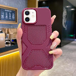 X Armor Heat Dissipation TPU Phone Case, For iPhone 11