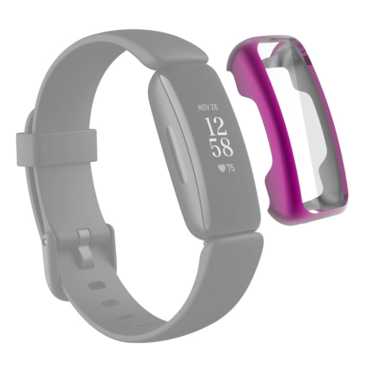 For Fitbit Inspire 2 TPU Electroplating Protective Case Cover