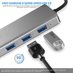 แท่นเชื่อมต่อ 12-in-1 HDMI x2 + USB3.0 + USB2.0 + ชาร์จ PD + VGA + RJ45 + แจ็ค 3.5 มม. + TF/SD x2 Type-C / USB-C