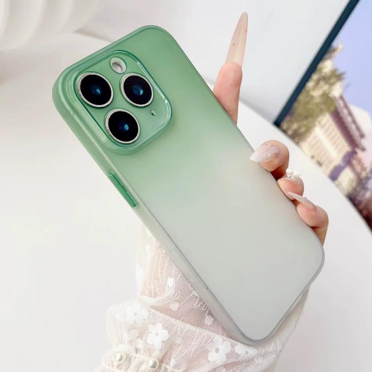 Gradient Frosted TPU Full Coverage Phone Case, For iPhone 11 Pro Max, For iPhone 11