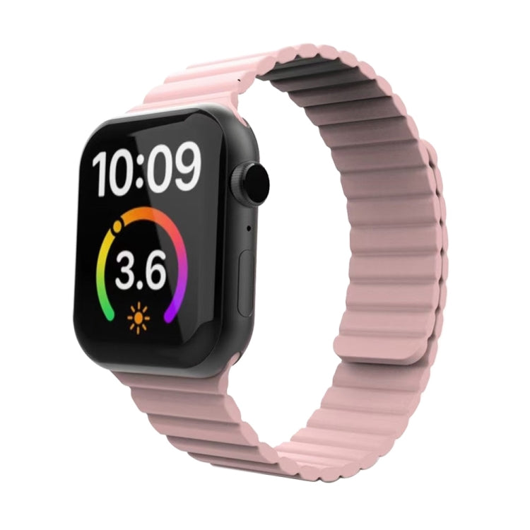 สายรัดนาฬิกาแบบห่วงแม่เหล็ก สำหรับ Apple Watch Series 6 & SE & 5 & 4 40mm / 3 & 2 & 1 38mm, สำหรับ Apple Watch Series 7 41mm / 6 & SE & 5 & 4 40mm / 3 & 2 & 1 38mm, สำหรับ Apple Watch Series 8&7 41mm / SE 2&6&SE&5&4 40mm / 3&2&1 38mm
