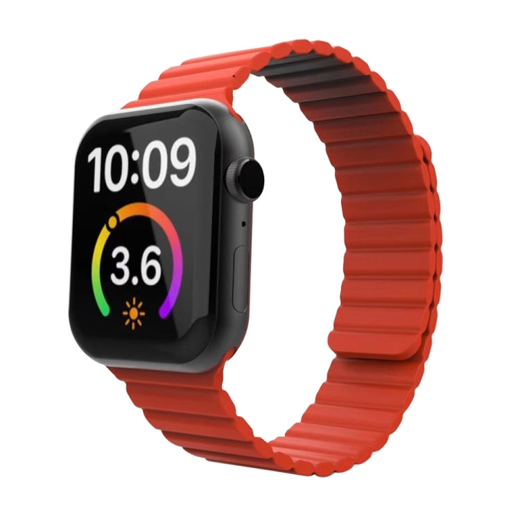 สายรัดนาฬิกาแบบห่วงแม่เหล็ก สำหรับ Apple Watch Series 6 & SE & 5 & 4 40mm / 3 & 2 & 1 38mm, สำหรับ Apple Watch Series 7 41mm / 6 & SE & 5 & 4 40mm / 3 & 2 & 1 38mm, สำหรับ Apple Watch Series 8&7 41mm / SE 2&6&SE&5&4 40mm / 3&2&1 38mm