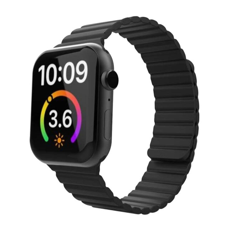 สายรัดนาฬิกาแบบห่วงแม่เหล็ก สำหรับ Apple Watch Series 6 & SE & 5 & 4 40mm / 3 & 2 & 1 38mm, สำหรับ Apple Watch Series 7 41mm / 6 & SE & 5 & 4 40mm / 3 & 2 & 1 38mm, สำหรับ Apple Watch Series 8&7 41mm / SE 2&6&SE&5&4 40mm / 3&2&1 38mm