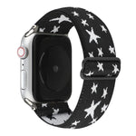 สายรัดข้อมือสไตล์ชาติพันธุ์แบบหัวเข็มขัด สำหรับ Apple Watch Series 6 & SE & 5 & 4 40mm / 3 & 2 & 1 38mm, สำหรับ Apple Watch Series 7 41mm / 6 & SE & 5 & 4 40mm / 3 & 2 & 1 38mm
