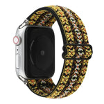 Ethnic Style Buckle Watchband For Apple Watch Series 6 & SE & 5 & 4 44mm / 3 & 2 & 1 42mm, For Apple Watch Series 7 45mm / 6 & SE & 5 & 4 44mm / 3 & 2 & 1 42mm, For Apple Watch Ultra 49mm / Series 8&7 45mm / SE 2&6&SE&5&4 44mm / 3&2&1 42mm